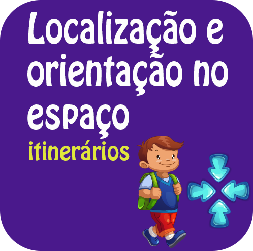 Localização e orientação no espaço - Itinerários.