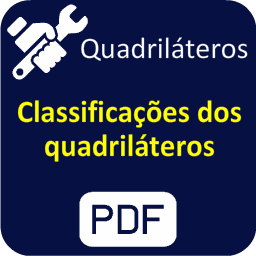 Classificação de quadriláteros.