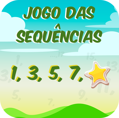 Jogo das sequências. Tenta completar as sequências no menor tempo possível...