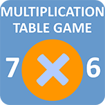 Multiply in a fun way. It is an educational game that tests your mental calculation...