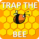 Trap The Bee - Trap the bee in a minimum number of moves.
