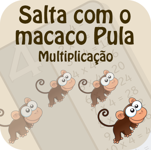 Salto com o macaco Pincha - Multiplicação.