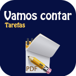 Vamos contar - PDF de apoio para registo de atividades.